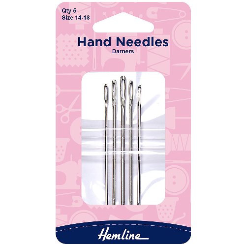 Hemline Hand Needle Darners 14-18 | Handcrafters House