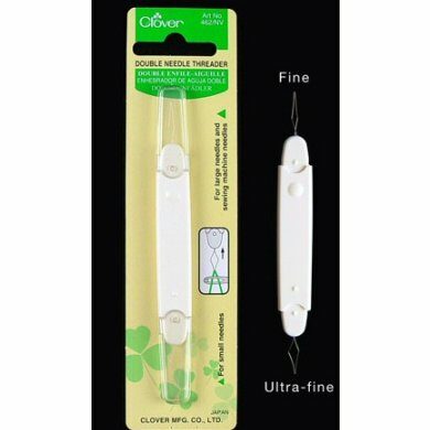 Clover Water Soluble Fabric Marker Thick Blue 516
