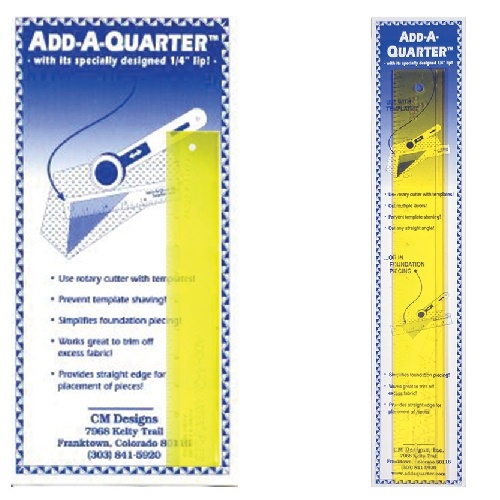 Add-a-quarter ruler 6 inch