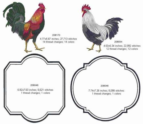 Zundt Designs - Rustic Roosters - Image 5