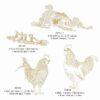 Zundt Designs - Rustic Roosters - Image 4