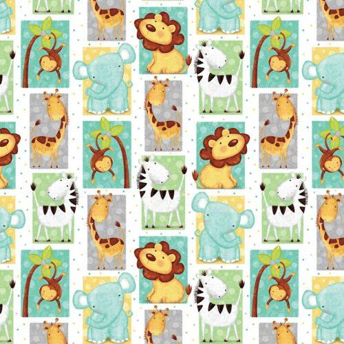 Animal Patchwork Multi