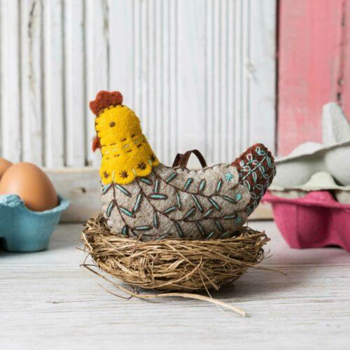 Felt Craft Kit - French Hen