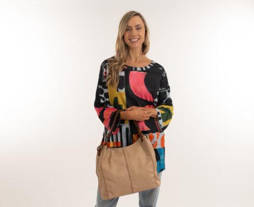 SassyDuck Margot Shoulder Bag Latte