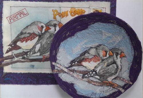 Textile Bowls & Postcards with Kathryn Harmer Fox - Image 23